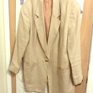 Silk dress jacket made by Liz Claiborne